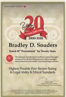 Brad Souders 20th Anniversary