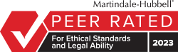 Peer Rated for Ethical Standards and Legal Ability